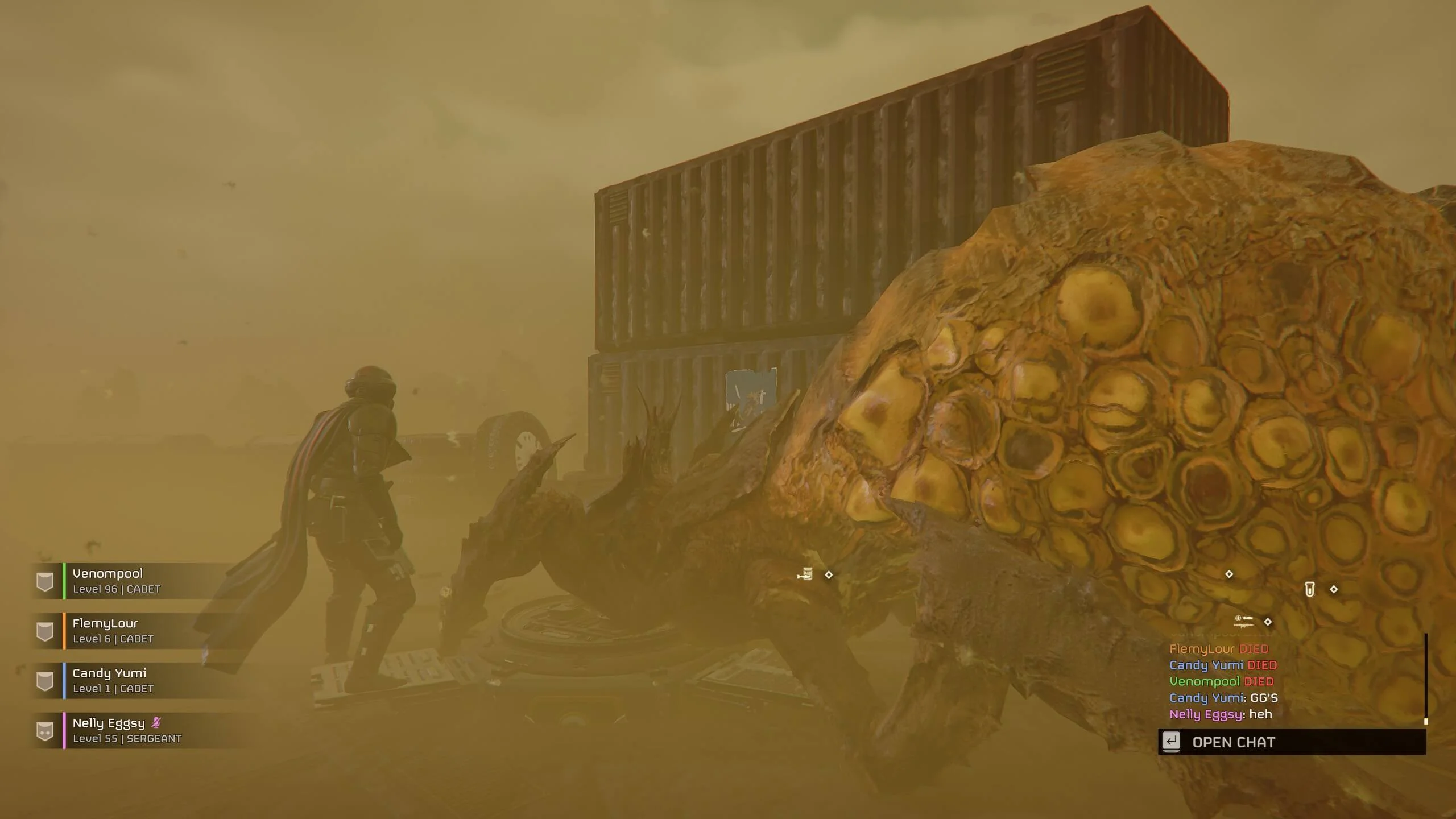 Media 'Left behind' in category 'Helldivers'