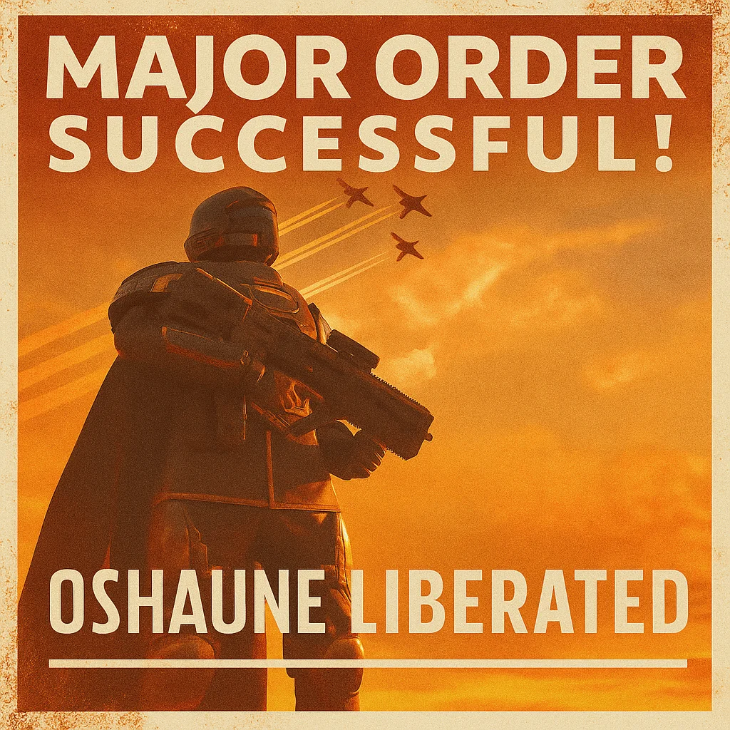 Victory on Oshaune!
